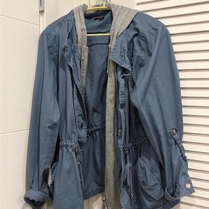 Women’s Blue Anorak Torrid Jacket - Plus Size 1